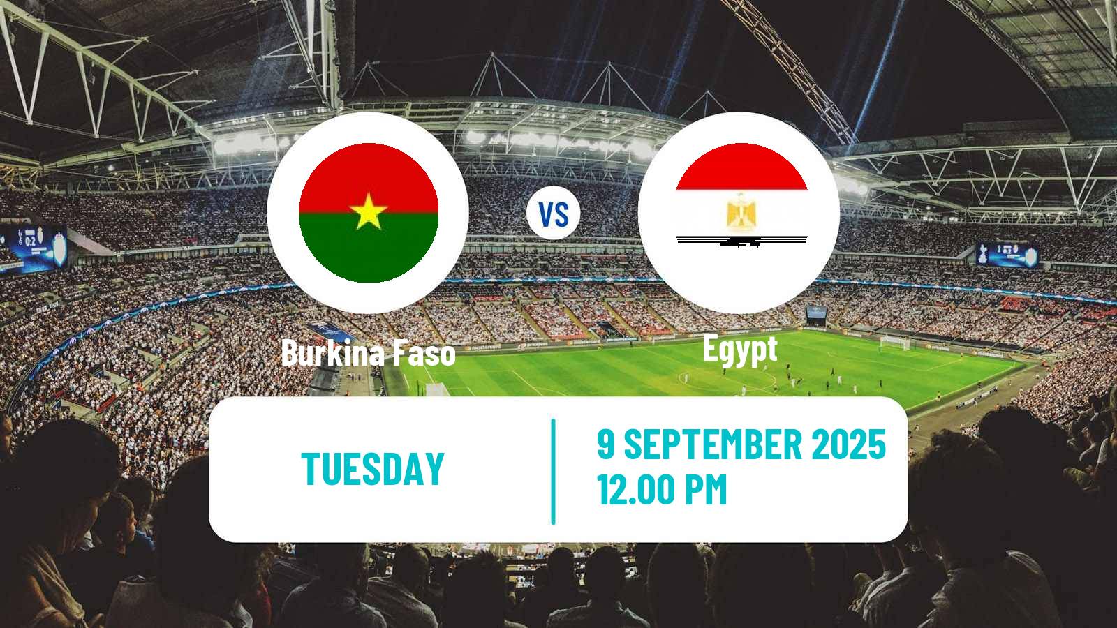 Soccer FIFA World Cup Burkina Faso - Egypt