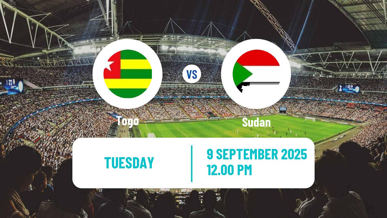 Soccer FIFA World Cup Togo - Sudan