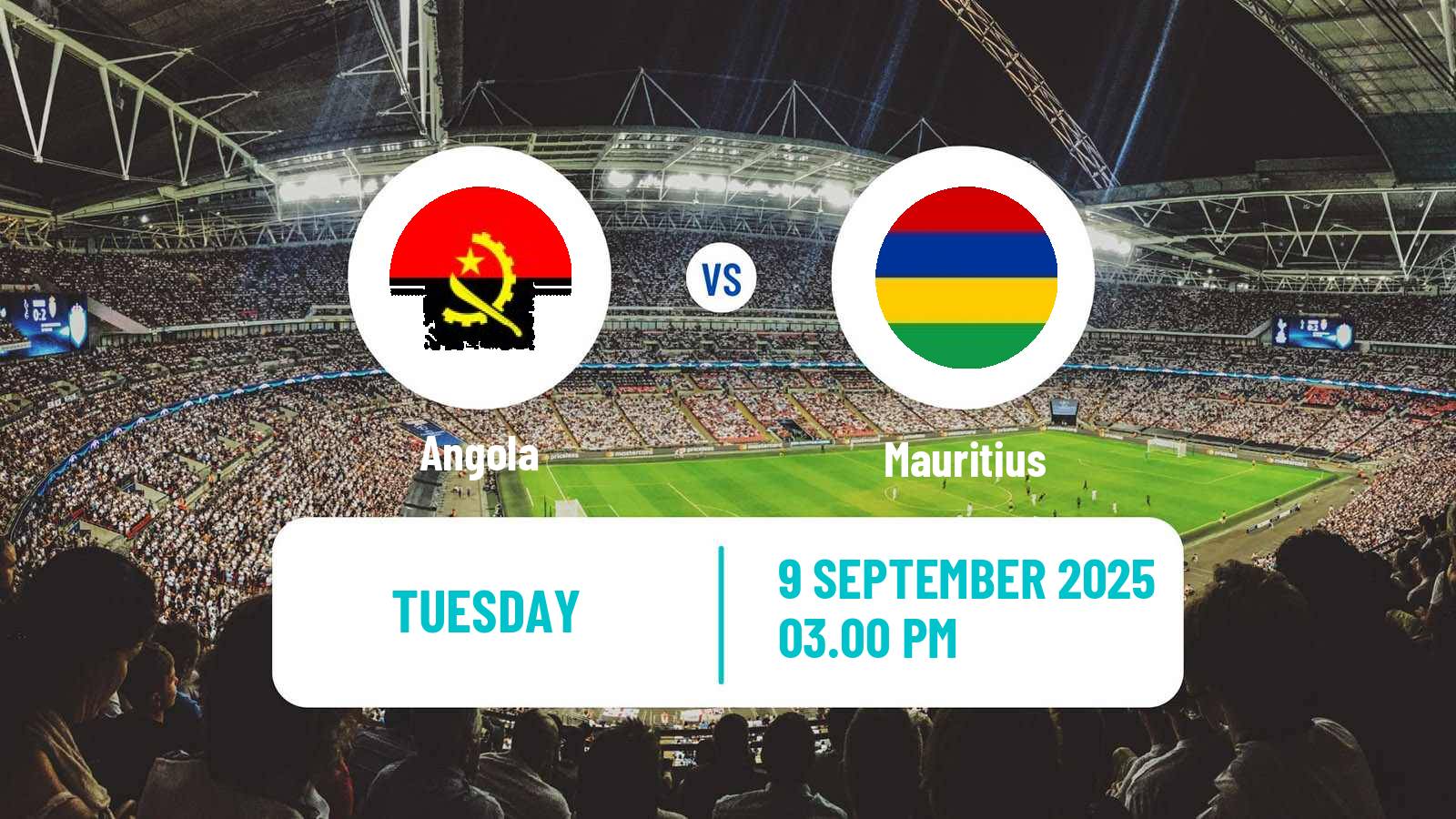 Soccer FIFA World Cup Angola - Mauritius