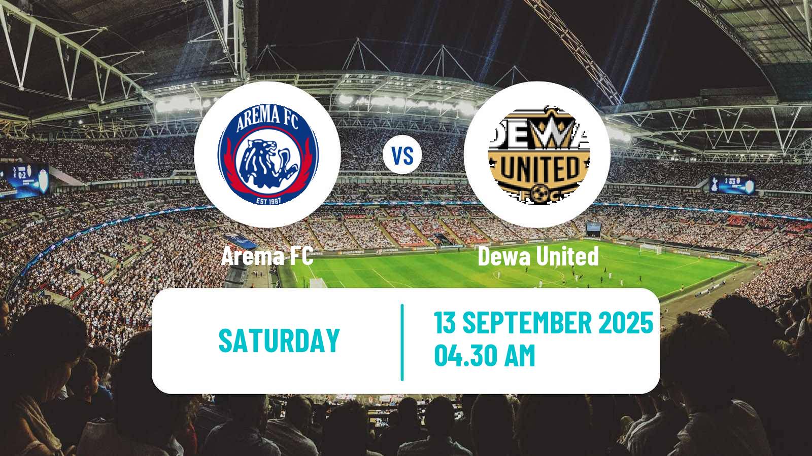 Soccer Indonesian Liga 1 Arema - Dewa United