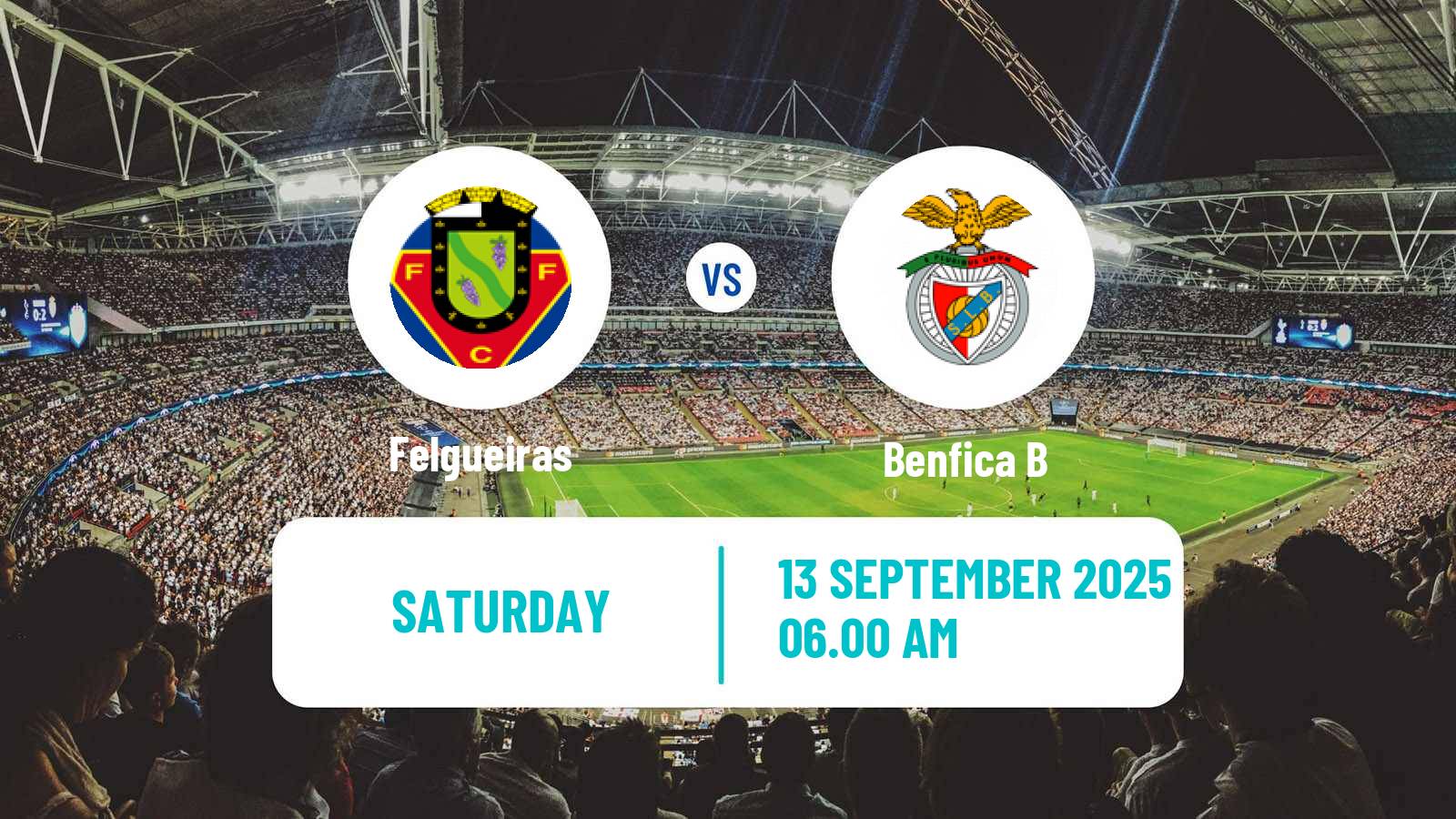 Soccer Portuguese Liga 2 Felgueiras - Benfica B