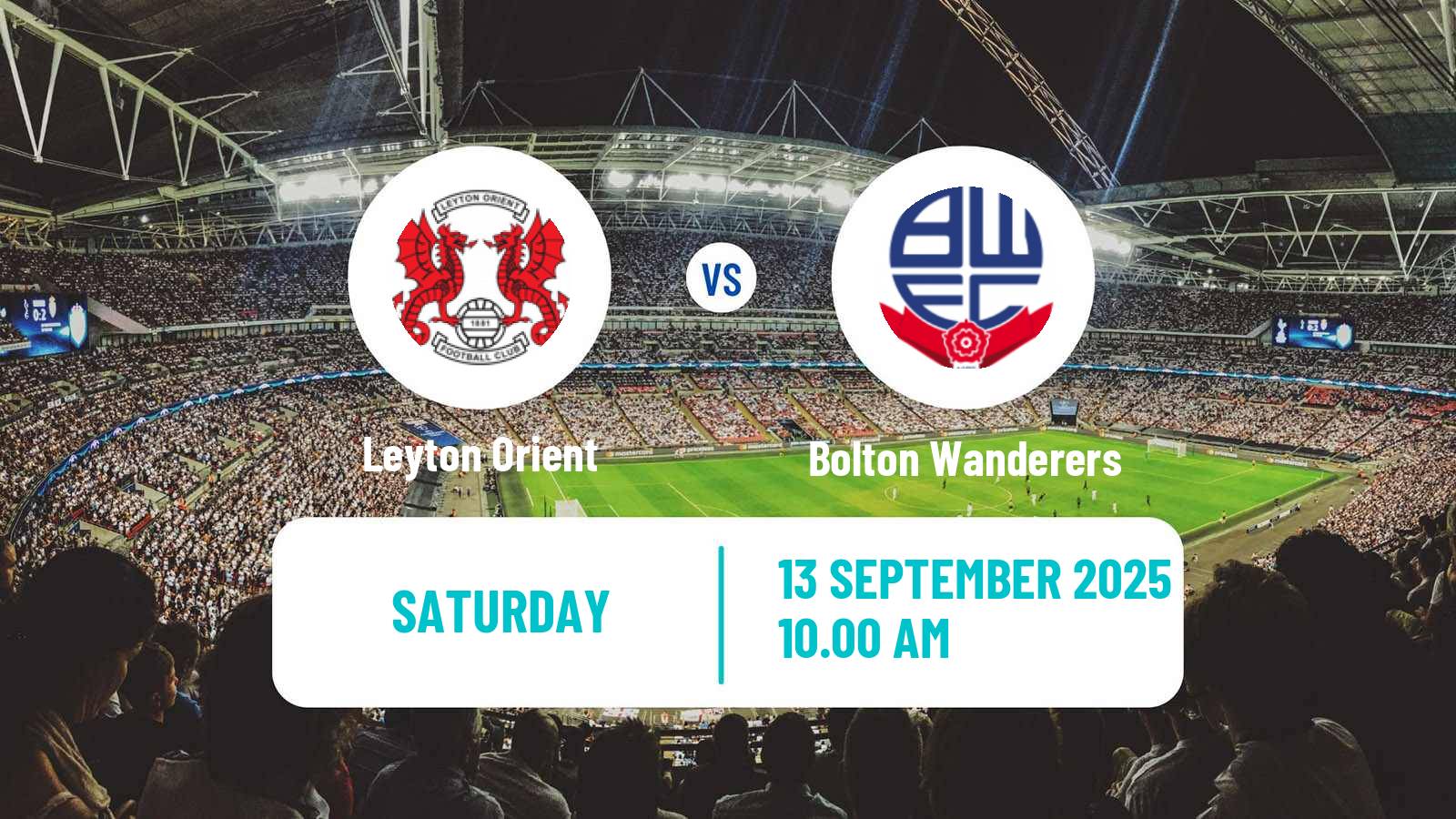 Soccer English League One Leyton Orient - Bolton Wanderers