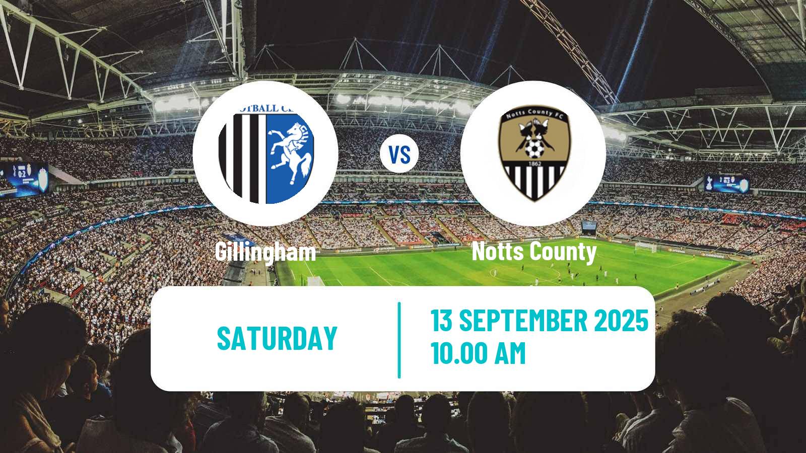 Soccer English League Two Gillingham - Notts County