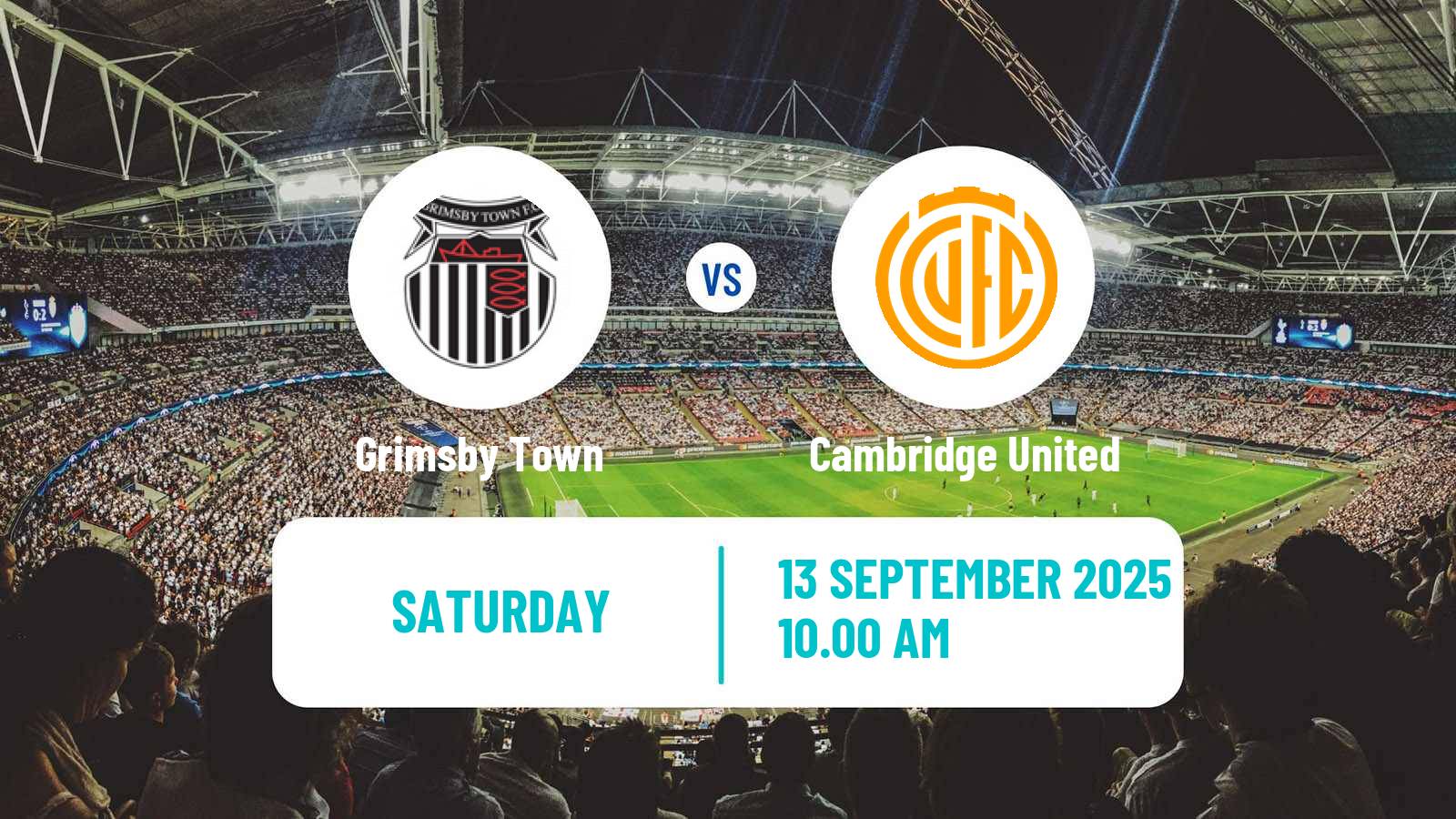 Soccer English League Two Grimsby Town - Cambridge United