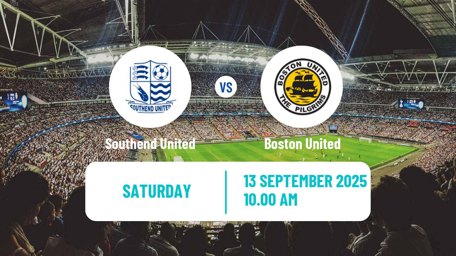 Soccer English National League Southend United - Boston United