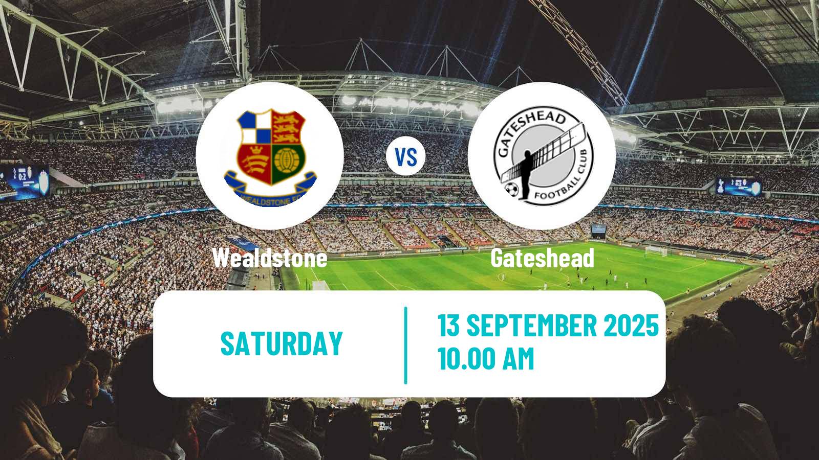 Soccer English National League Wealdstone - Gateshead