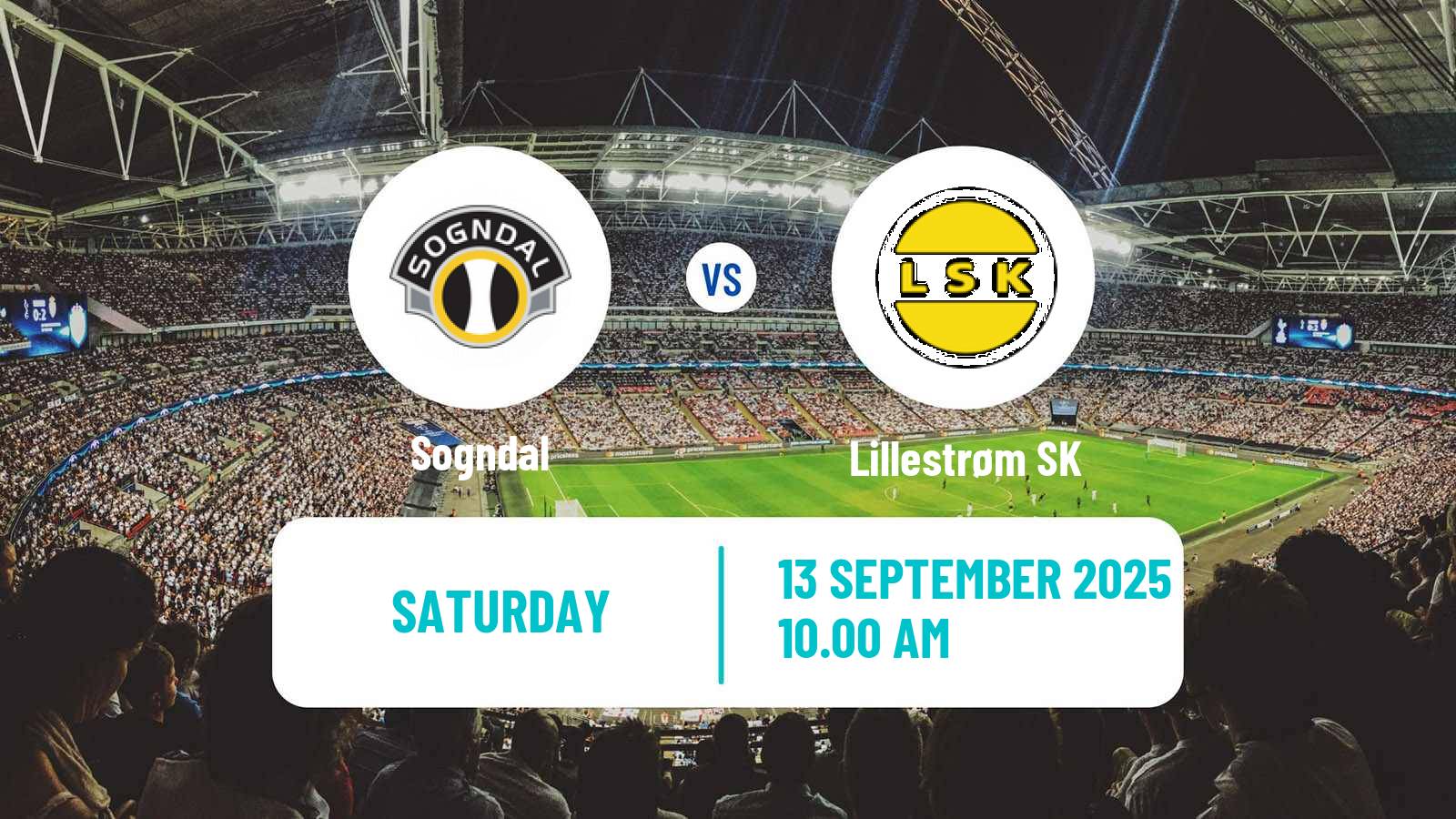 Soccer Norwegian Adeccoligaen Sogndal - Lillestrøm SK