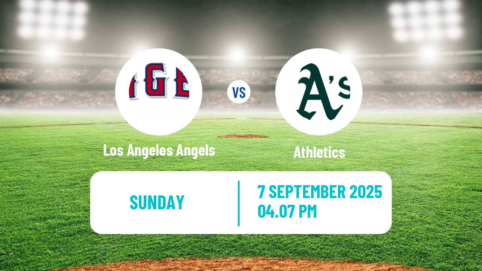 Baseball MLB Los Angeles Angels - Athletics