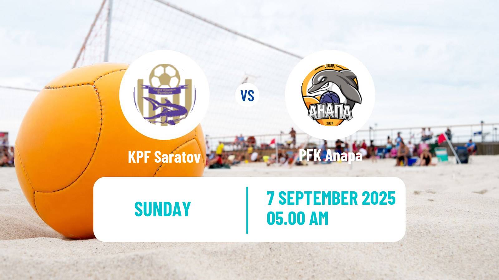 Beach soccer Superliga KPF Saratov - Anapa