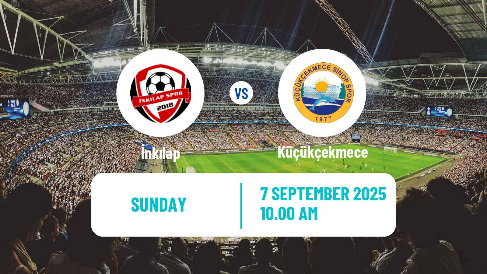 Soccer Turkish 3 Lig Group 1 İnkılap - Küçükçekmece