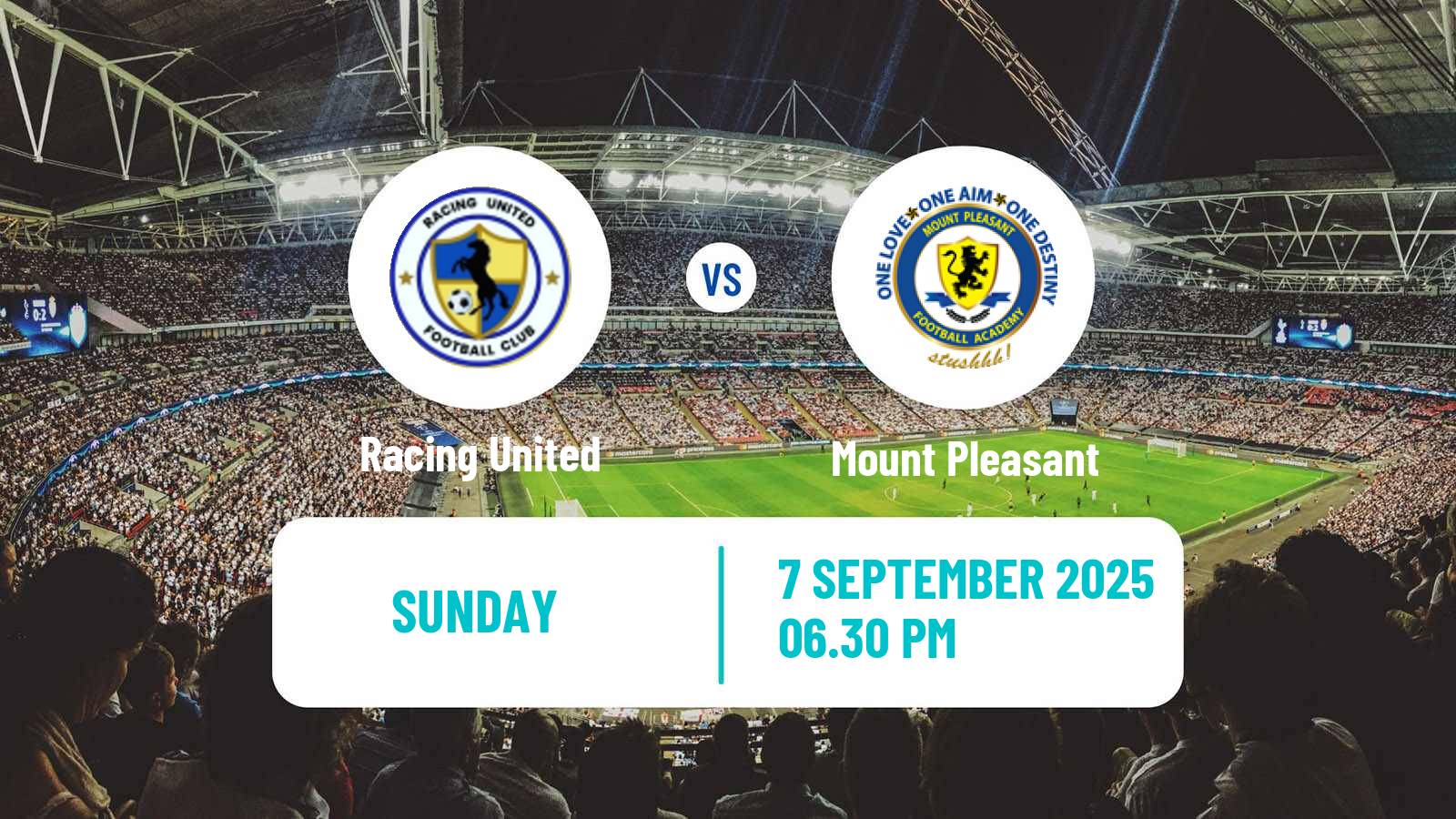 Soccer Jamaica National Premier League Racing United - Mount Pleasant