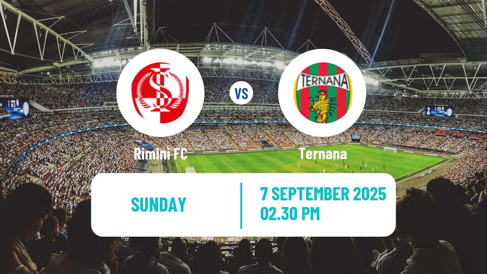 Soccer Italian Serie C Group B Rimini - Ternana