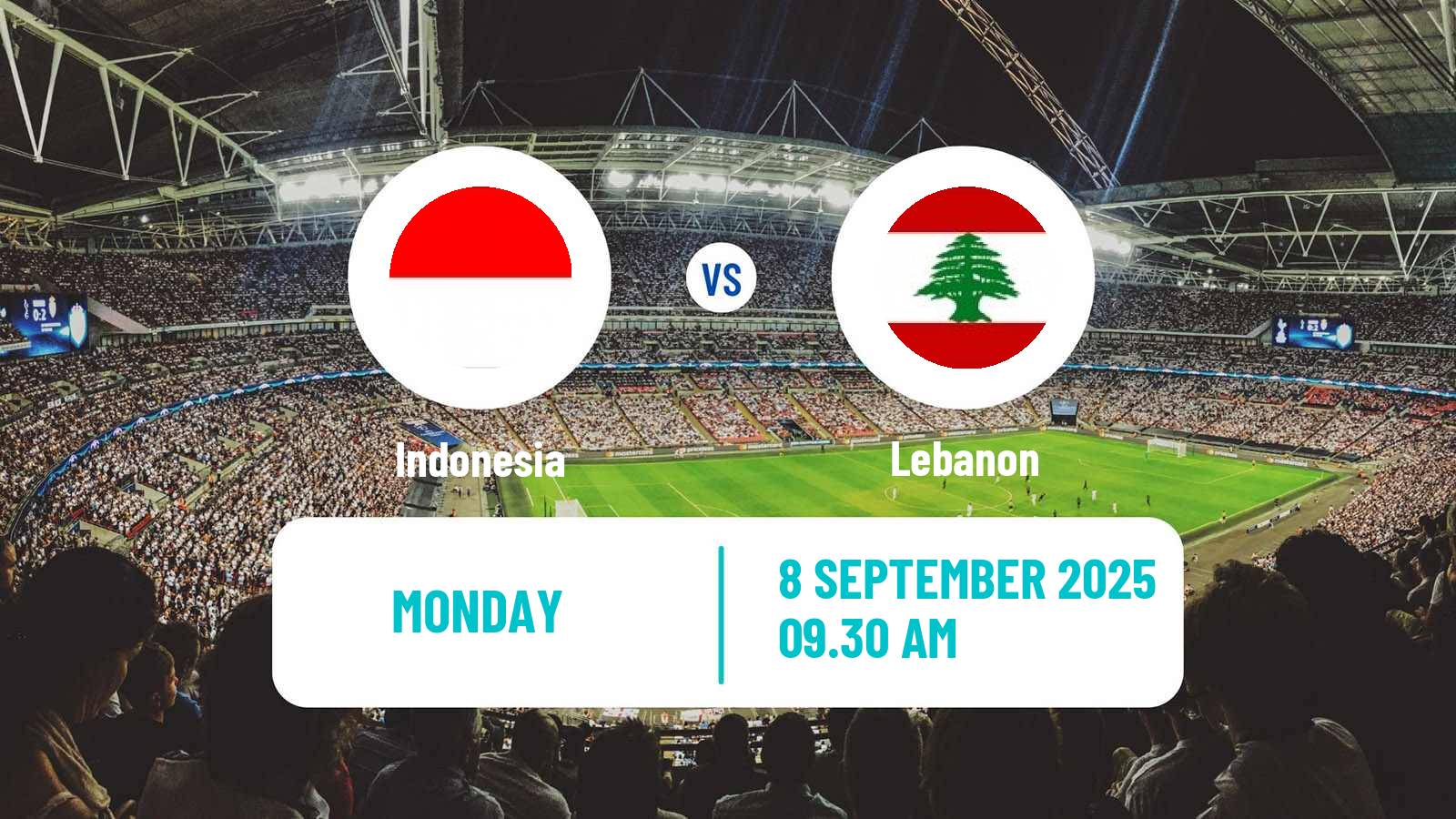 Soccer Friendly Indonesia - Lebanon