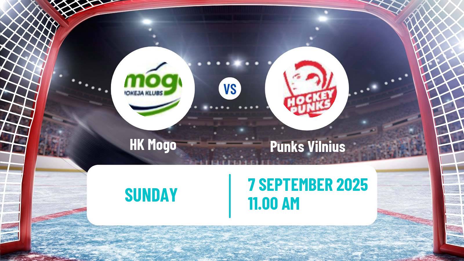 Hockey Latvian Hokeja Liga Mogo - Punks Vilnius