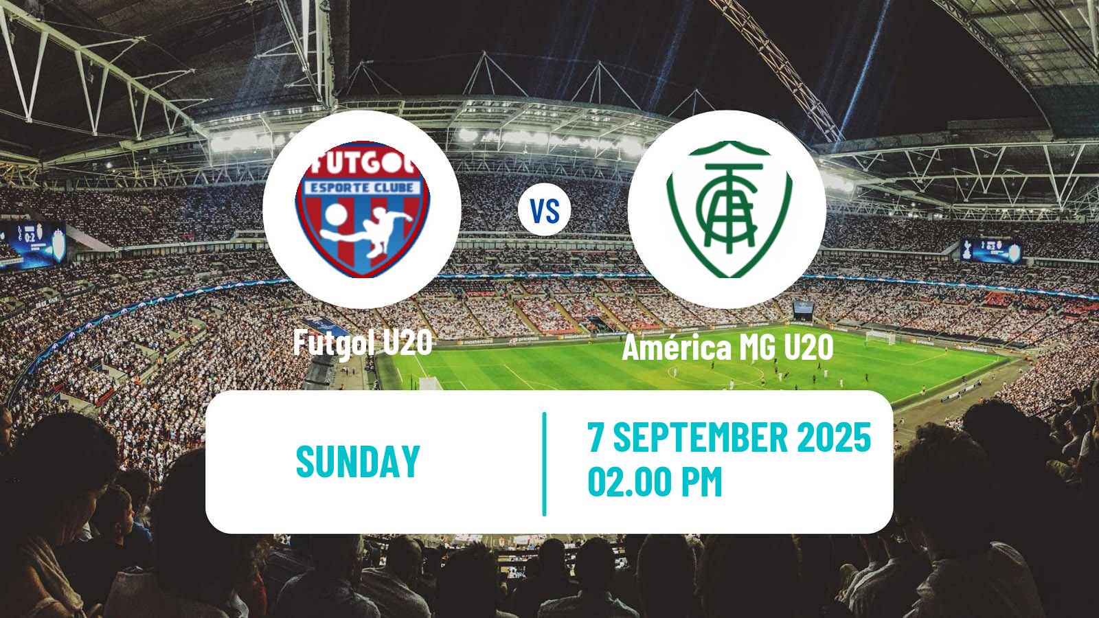 Soccer Brazilian Mineiro U20 Futgol U20 - América MG U20