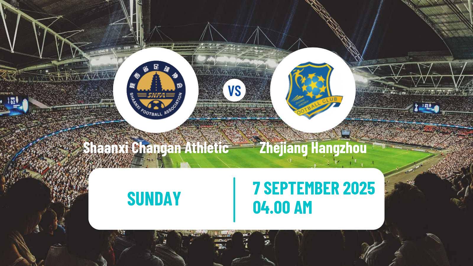 Soccer Chinese Super League Women Shaanxi Changan Athletic - Zhejiang Hangzhou