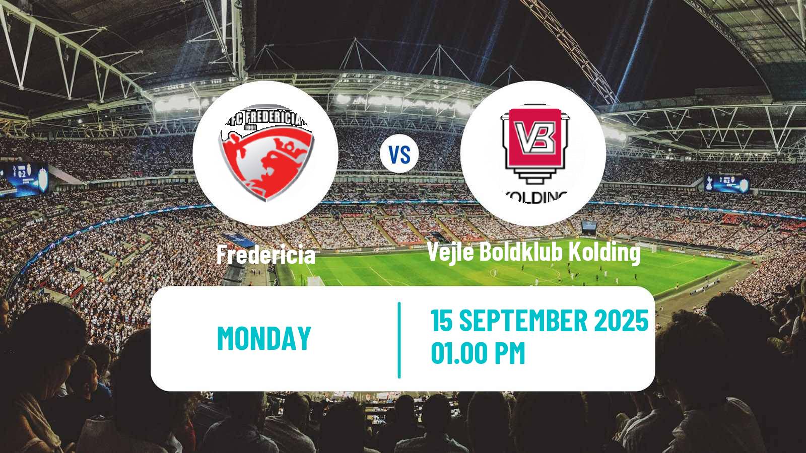 Soccer Danish Superliga Fredericia - Vejle Boldklub Kolding
