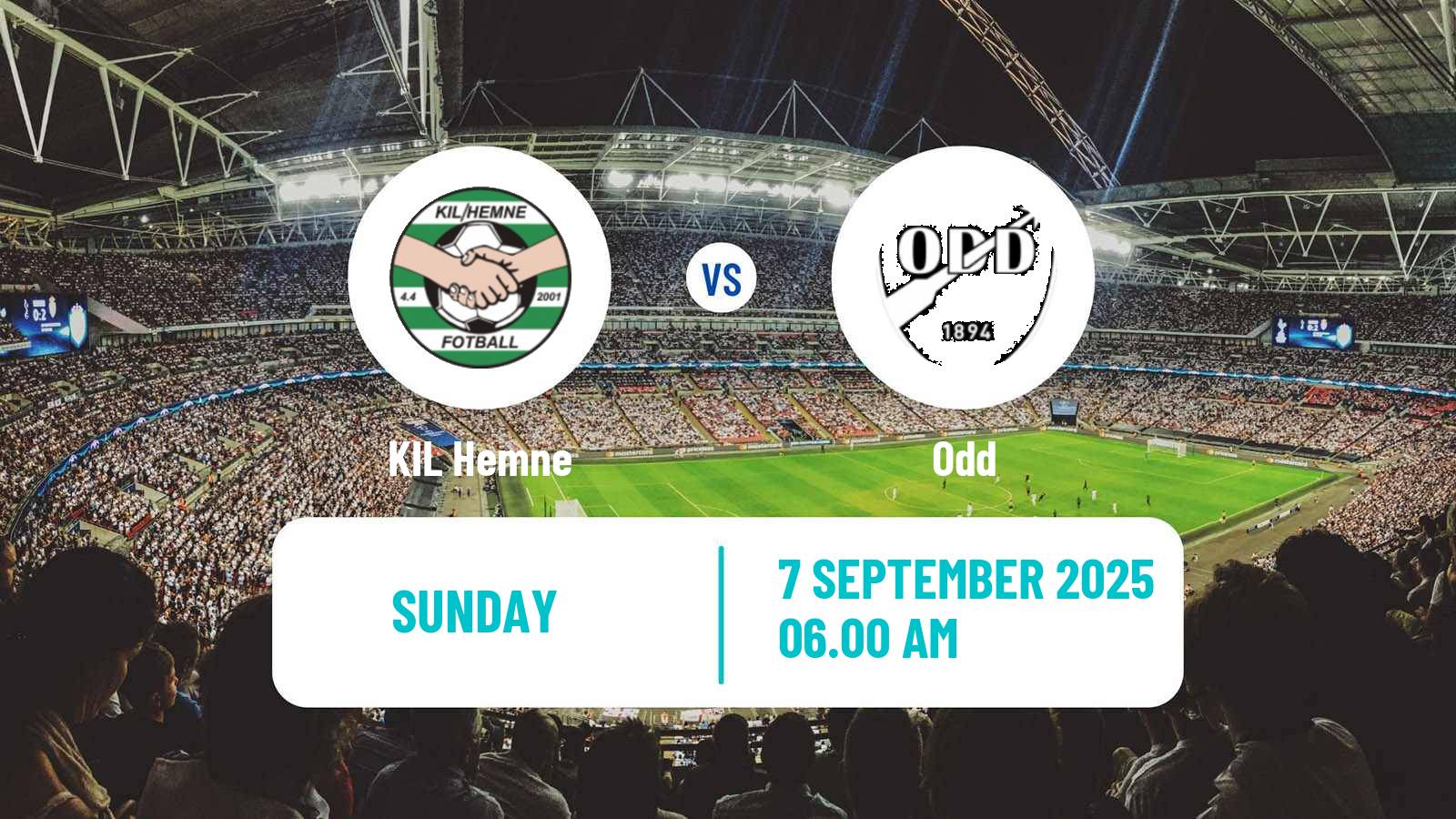 Soccer Norwegian Division 1 Women KIL Hemne - Odd
