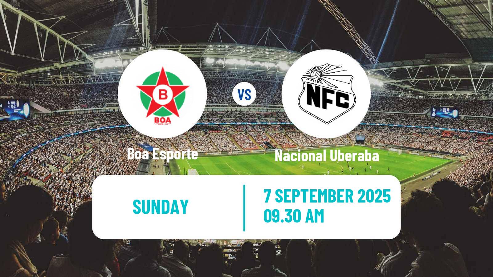 Soccer Brazilian Mineiro 3 Boa Esporte - Nacional Uberaba
