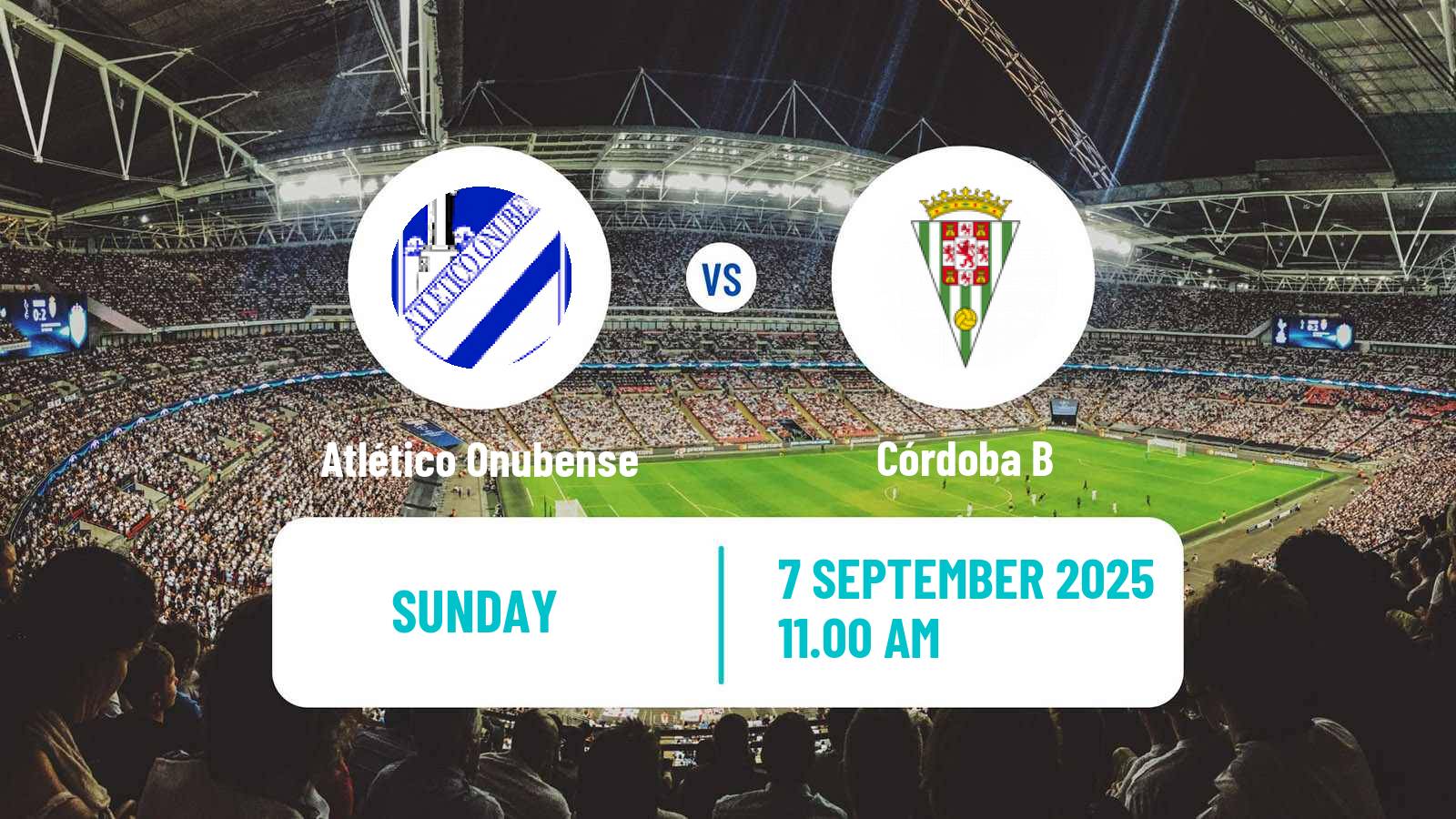 Soccer Spanish Tercera RFEF - Group 10 Atlético Onubense - Córdoba B