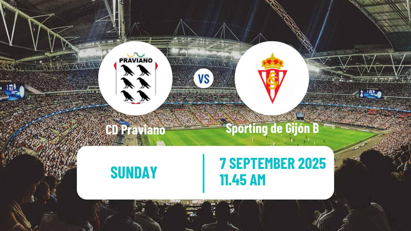 Soccer Spanish Tercera RFEF - Group 2 Praviano - Sporting de Gijón B