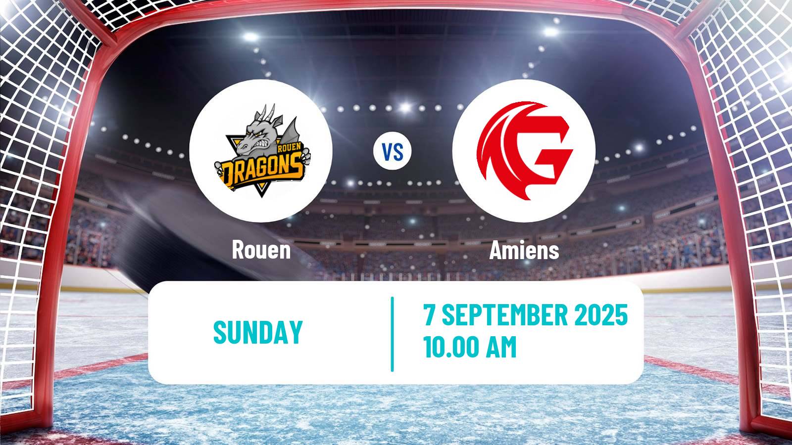 Hockey Club Friendly Ice Hockey Rouen - Amiens