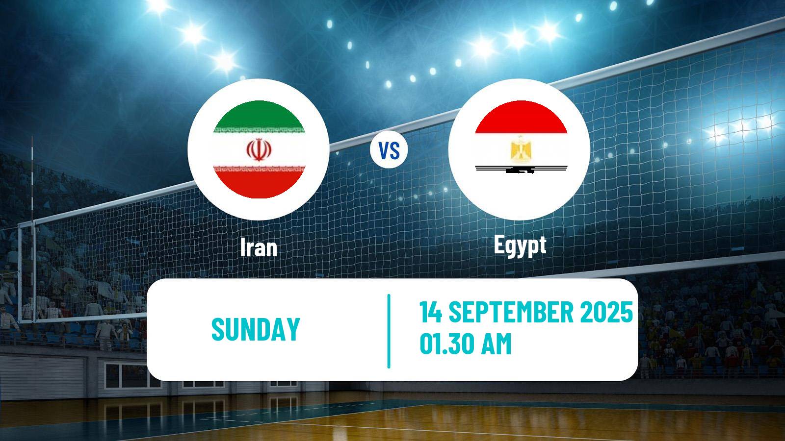 Volleyball World Championship Volleyball Iran - Egypt