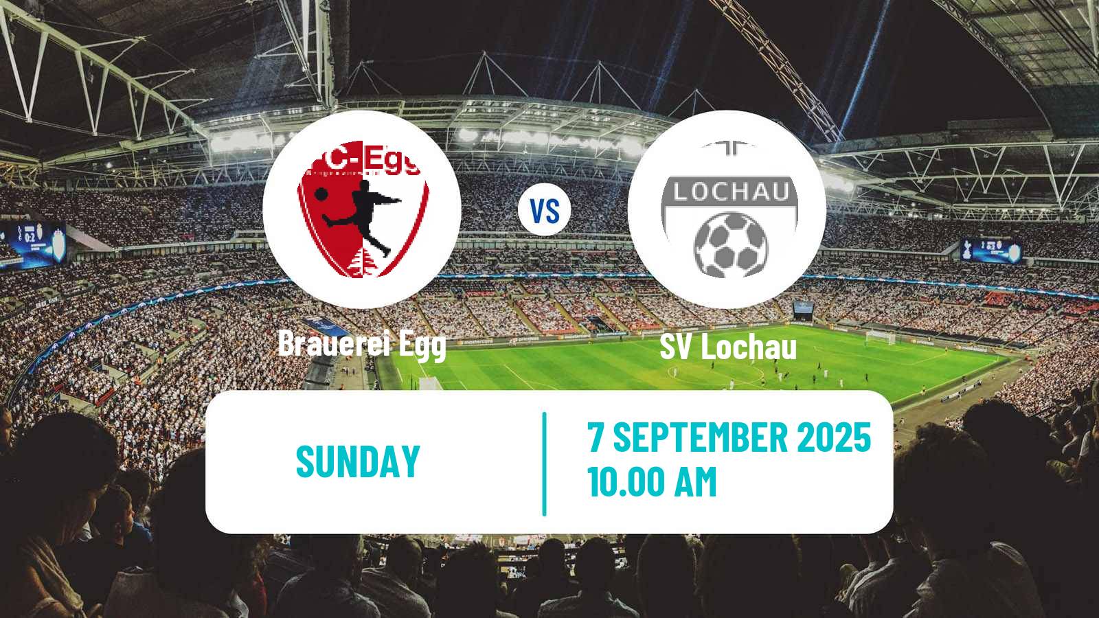 Soccer Austrian Landesliga Vorarlberg Brauerei Egg - Lochau