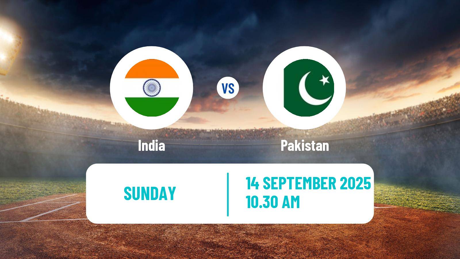 Cricket Asia Cup T20 India - Pakistan