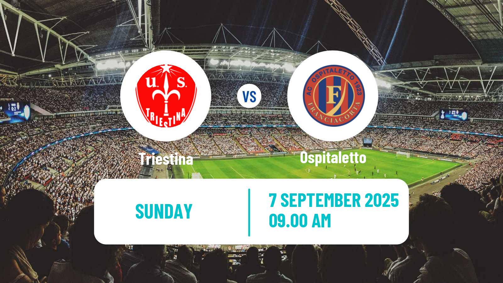 Soccer Italian Serie C Group A Triestina - Ospitaletto