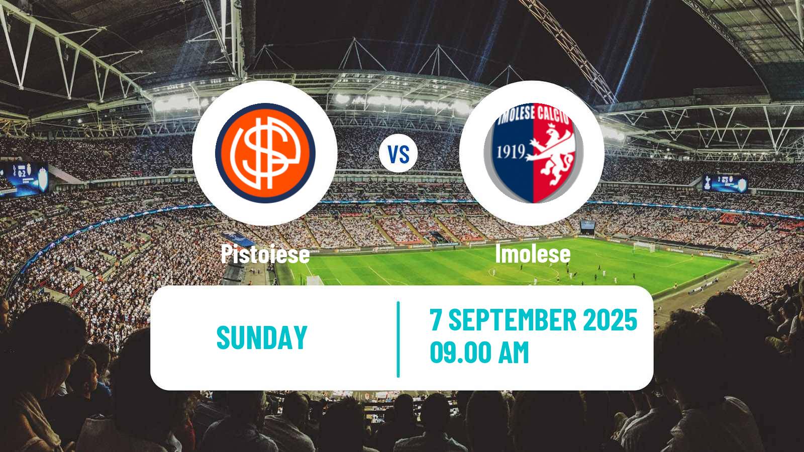 Soccer Italian Serie D - Group D Pistoiese - Imolese