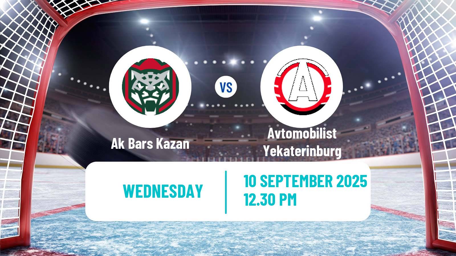 Hockey KHL Ak Bars Kazan - Avtomobilist Yekaterinburg