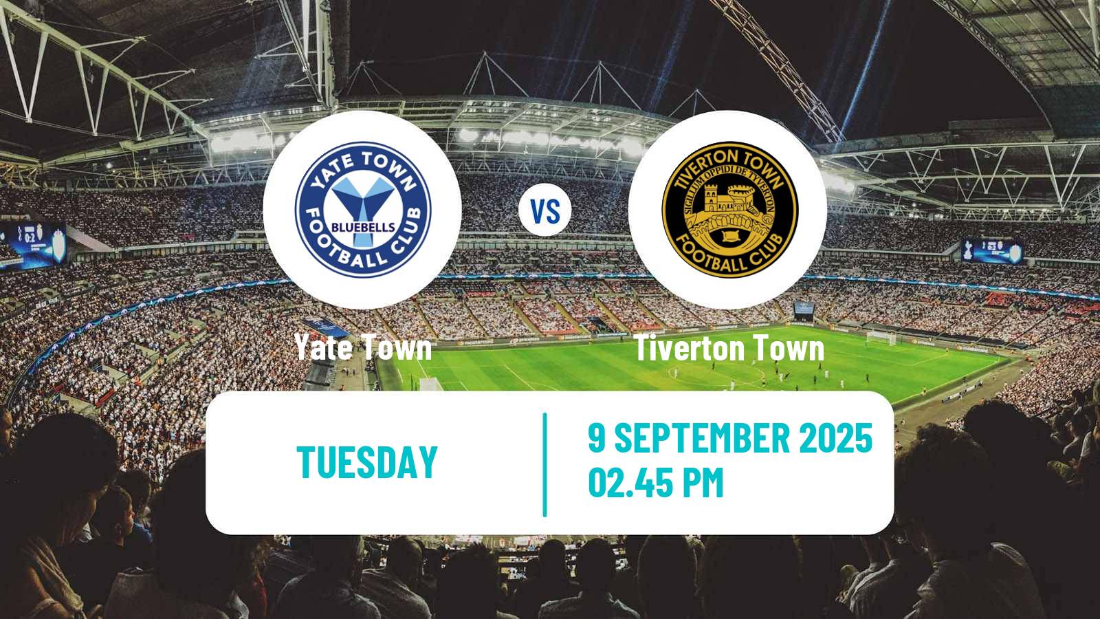 Soccer English Southern League South Division Yate Town - Tiverton Town