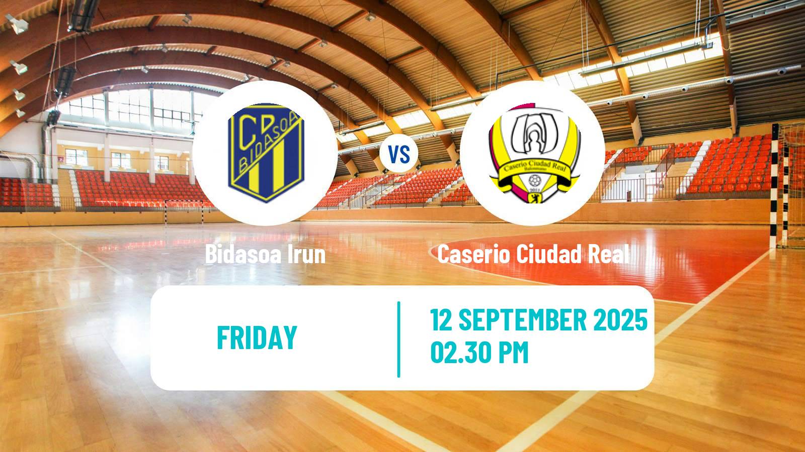 Handball Spanish Liga ASOBAL Bidasoa Irun - Caserio Ciudad Real