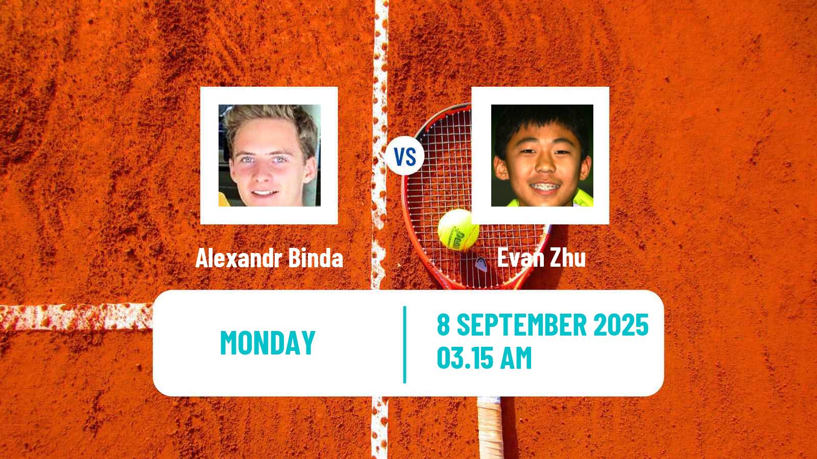 Tennis Guangzhou 2 Challenger Men Alexandr Binda - Evan Zhu