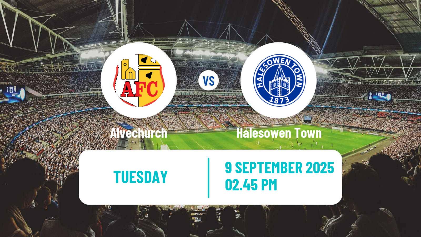 Soccer English Southern League Central Division Alvechurch - Halesowen Town