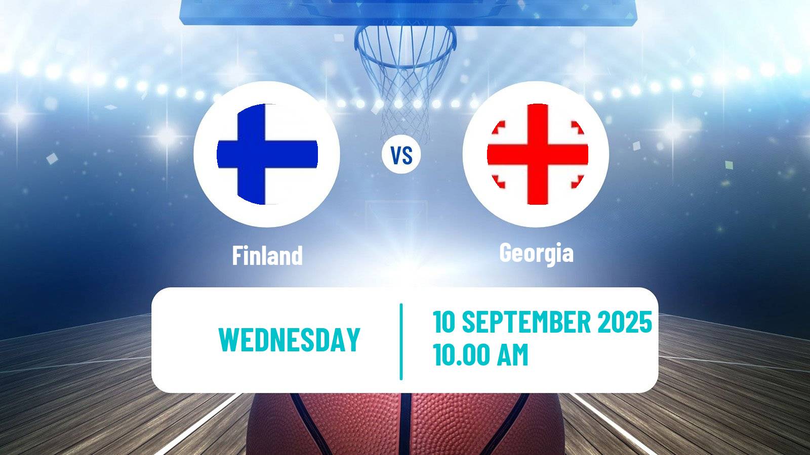 Basketball EuroBasket Finland - Georgia