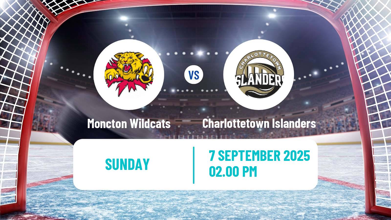 Hockey QMJHL Moncton Wildcats - Charlottetown Islanders