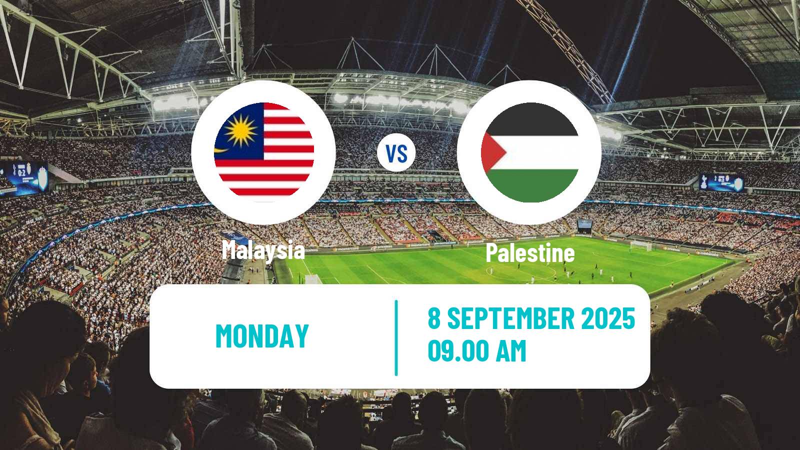 Soccer Friendly Malaysia - Palestine