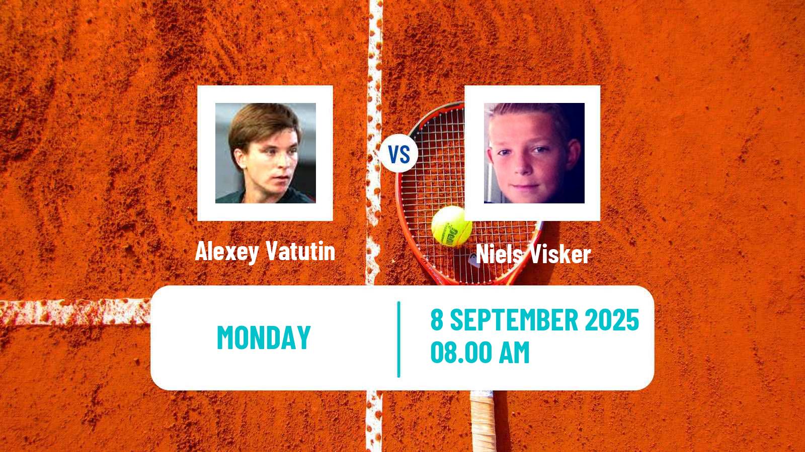 Tennis Szczecin Challenger Men Alexey Vatutin - Niels Visker