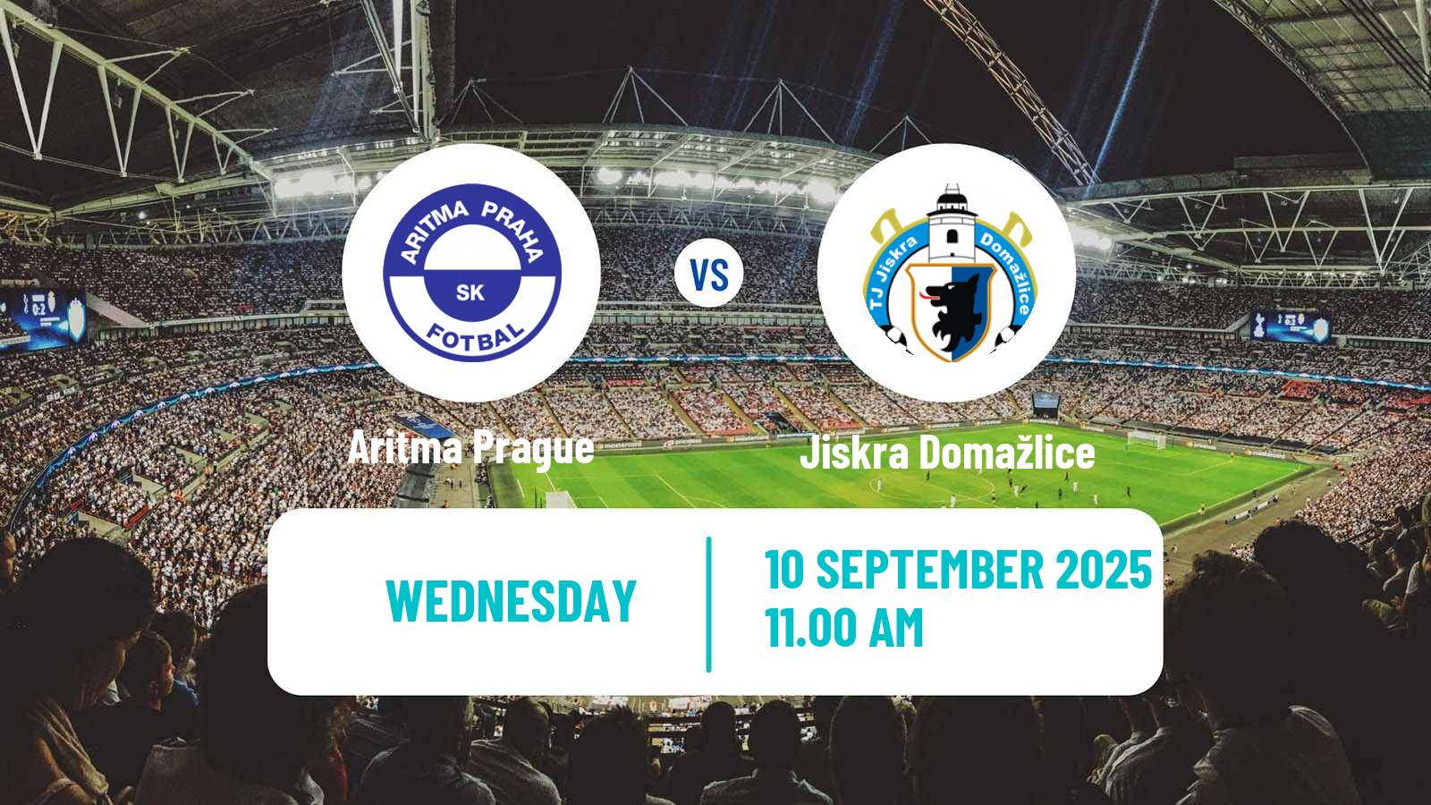 Soccer Czech CFL Group A Aritma Prague - Jiskra Domažlice