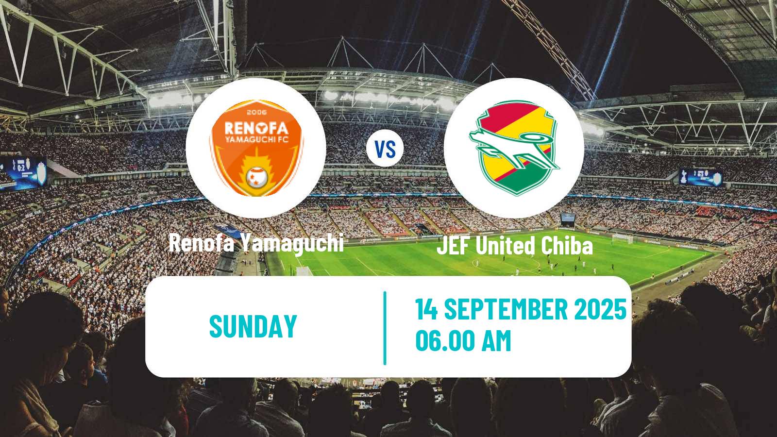 Soccer Japan J2 League Renofa Yamaguchi - JEF United Chiba