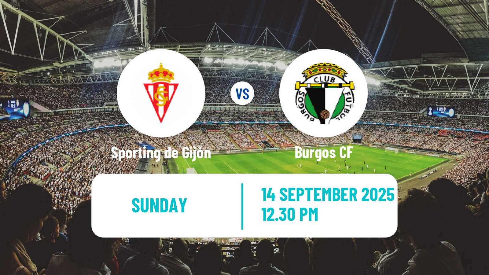 Soccer Spanish LaLiga2 Sporting de Gijón - Burgos
