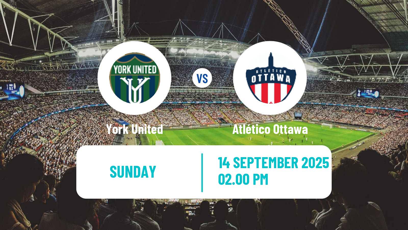 Soccer Canadian Premier League York United - Atlético Ottawa