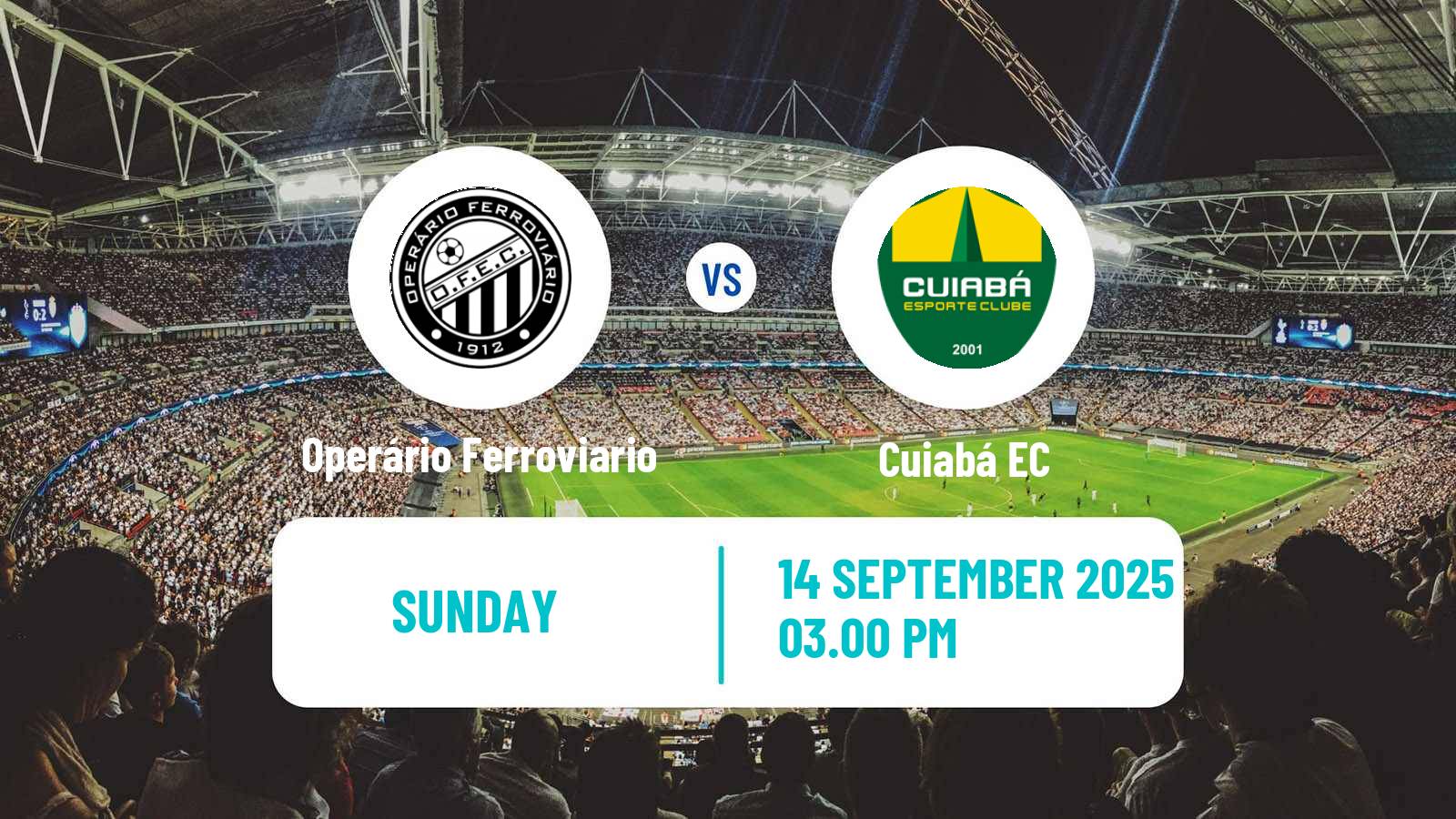 Soccer Brazilian Serie B Operário Ferroviario - Cuiabá