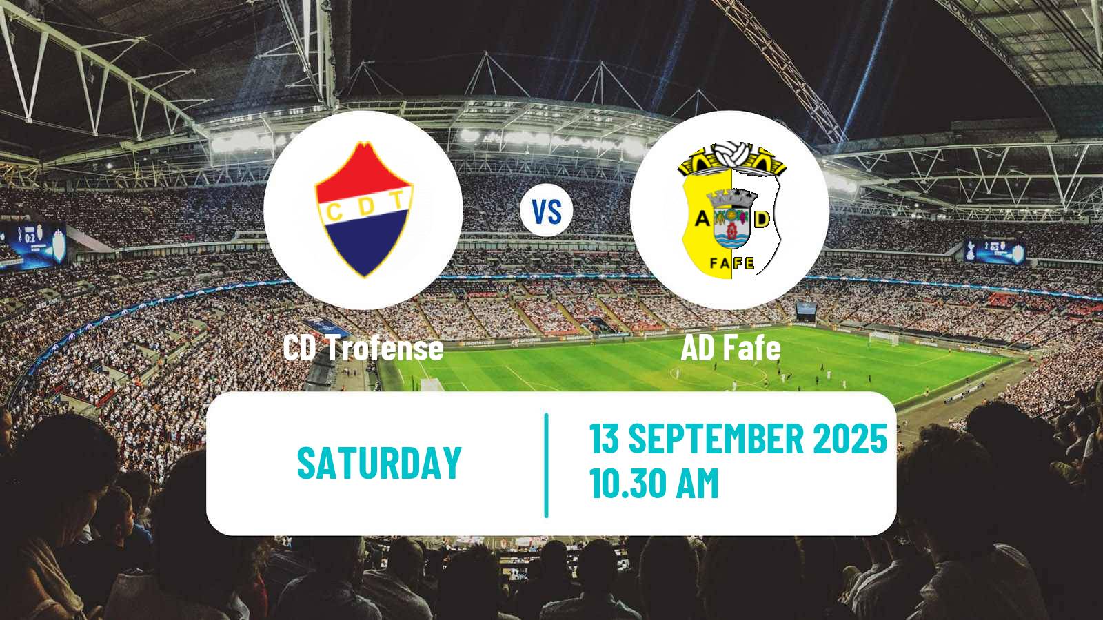 Soccer Portuguese Liga 3 Trofense - Fafe