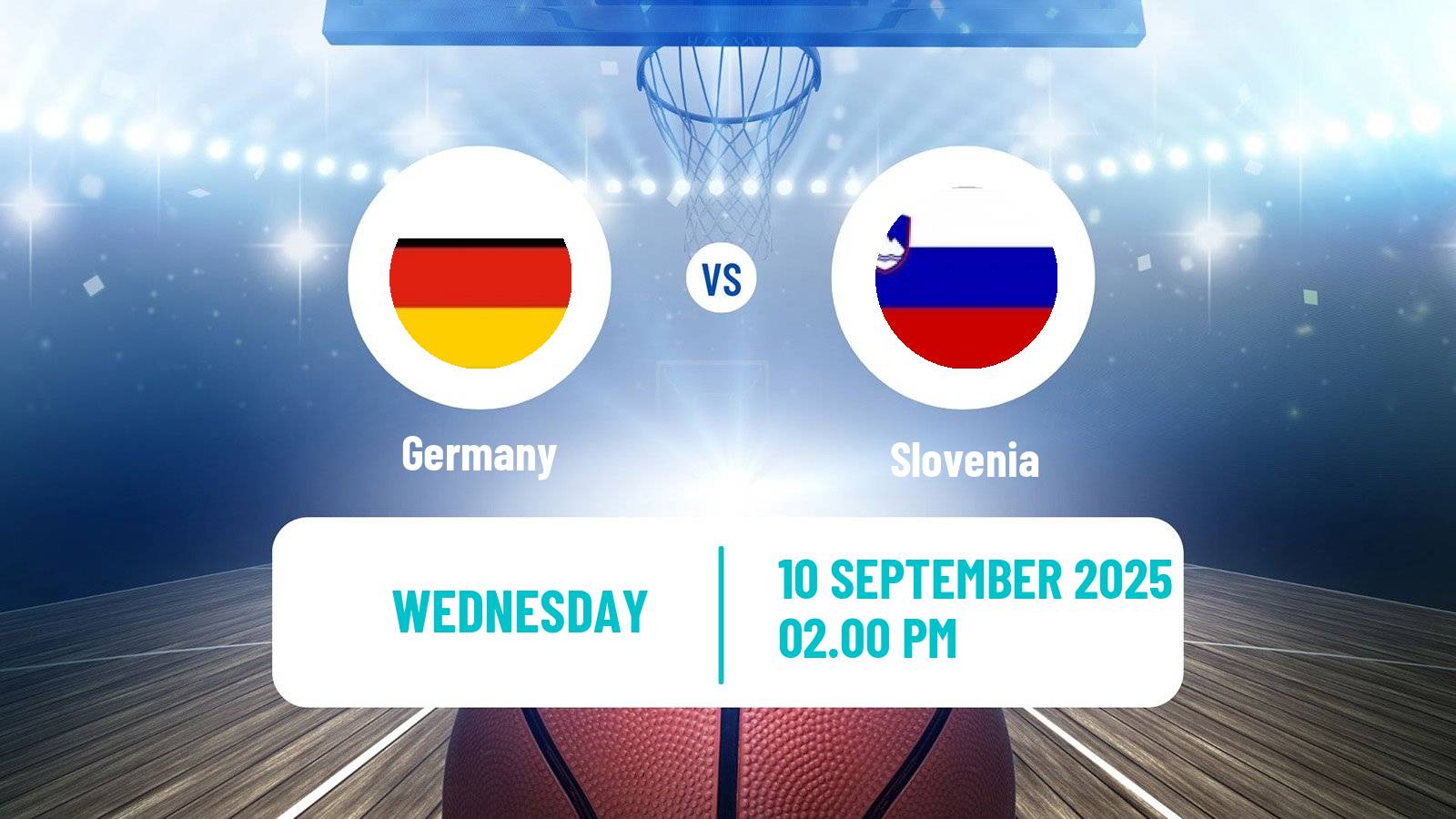 Basketball EuroBasket Germany - Slovenia