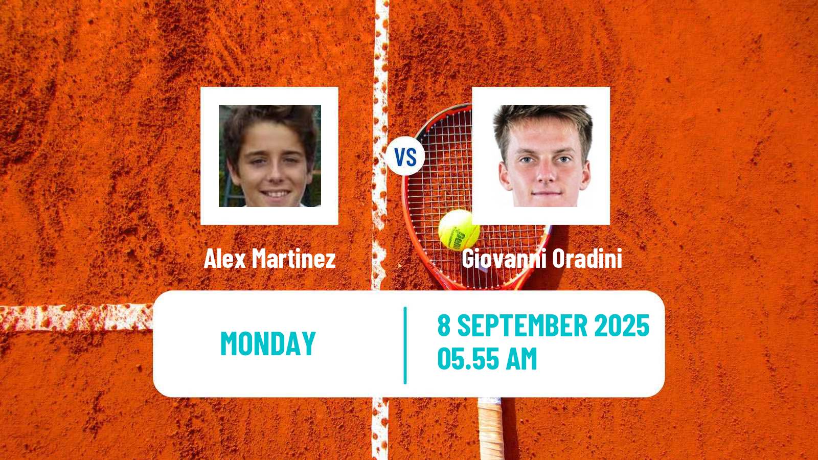 Tennis Biella Challenger Men Alex Martinez - Giovanni Oradini