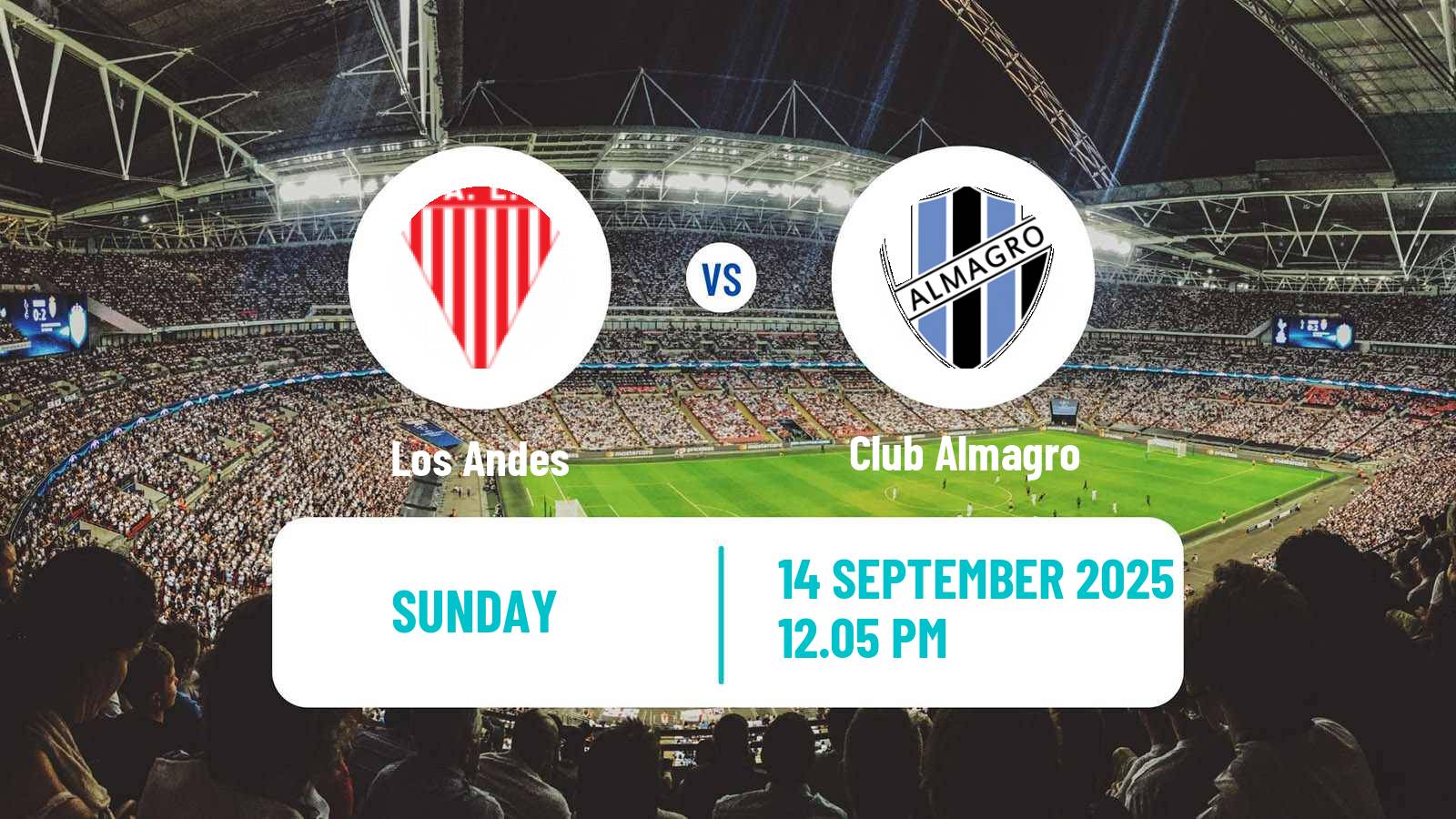 Soccer Argentinian Primera Nacional Los Andes - Club Almagro