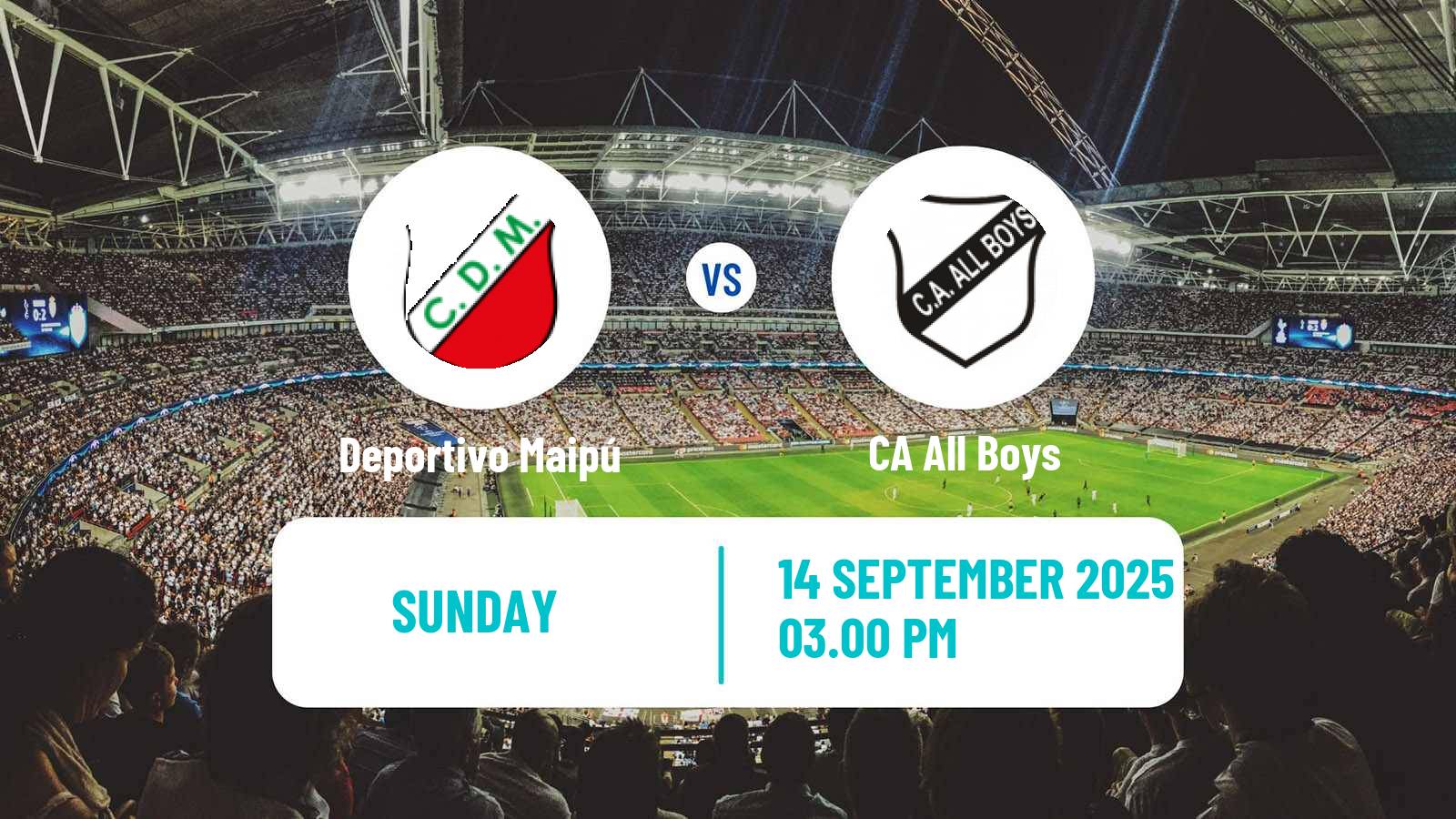 Soccer Argentinian Primera Nacional Deportivo Maipú - All Boys